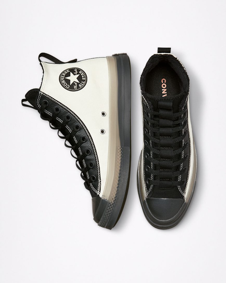 Tenisky Vysoke Converse Chuck Taylor All Star CX Explore Counter Climate Damske Béžové Čierne | SK AWKQH3